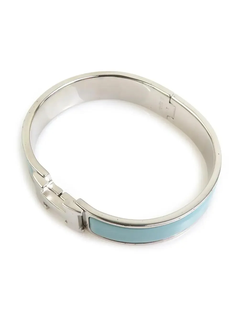 Auth Hermes Clic Clac H Bangle Bracelet #329690H49B